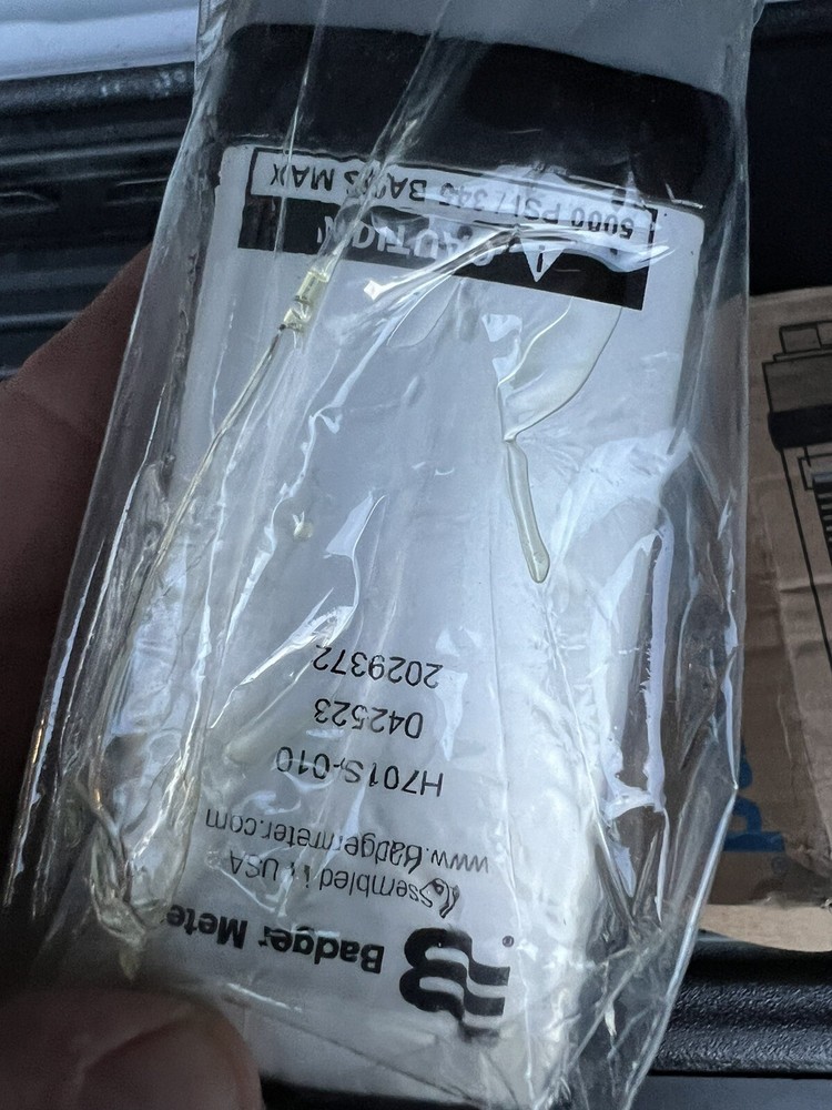 H701S-010 : Hedland 5000psi Stainless Flow Meter