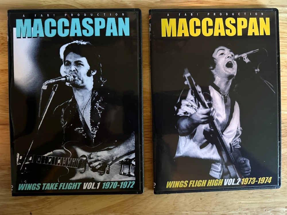 Paul McCartney - Maccaspan Vol. 1-18 - Back to the Egg 1978-1979 DVD Beatles