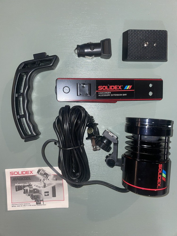 Solidex Magicool Model VL-9100 Camcorder Light