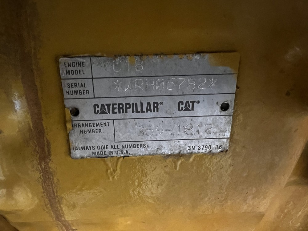 C18 CAT Industrial Engine, 630 HP Engine, Year -2014
