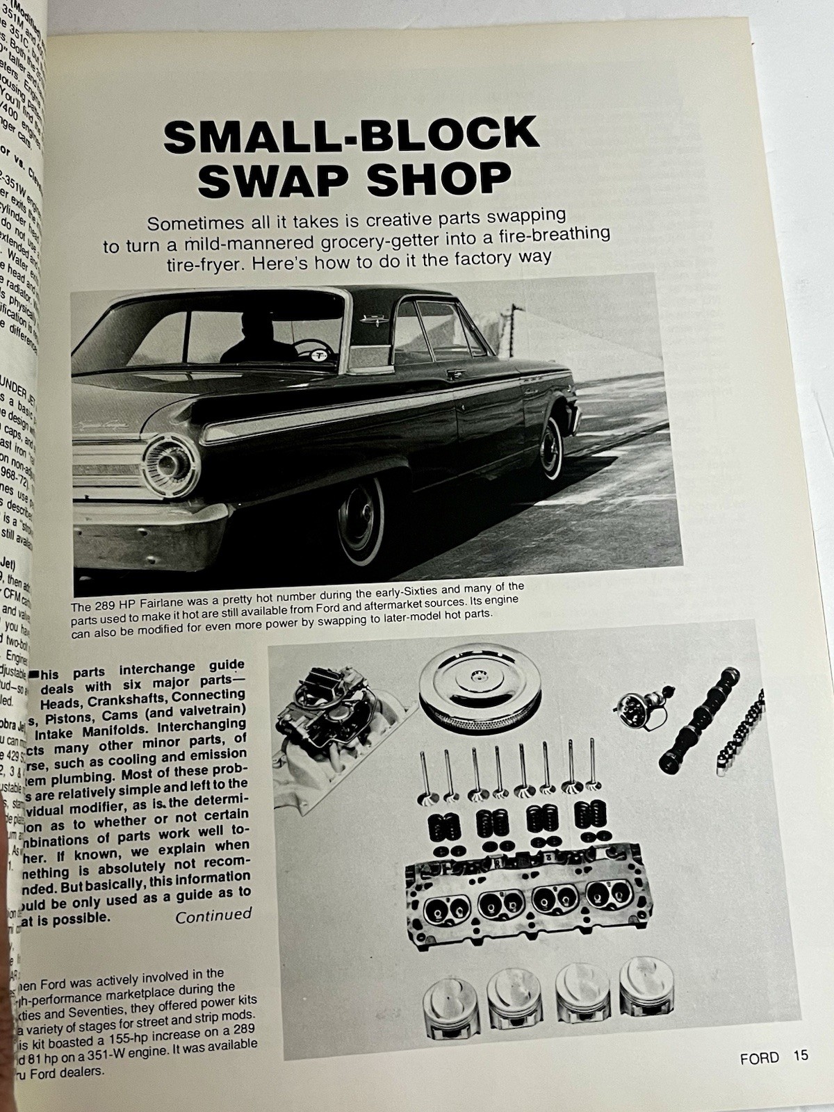 VTG Quicksilver How To Series Ford Street Performance Handbook Martyn Schorr SC