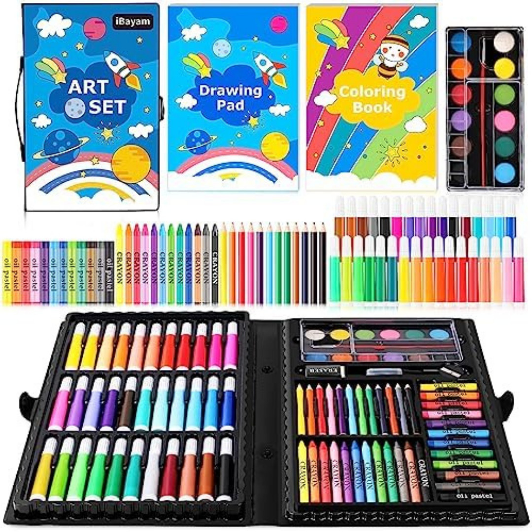 Drawing Kit Painting Art Set Art Kits Gifts Box-Art and Crafts for Kids 149 Pack