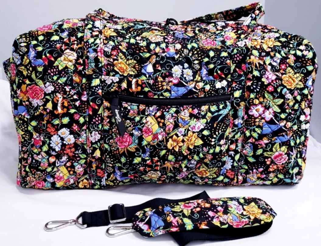 Vera Bradley Disney Classics on the Green Large Travel Duffel 100 Years NWT