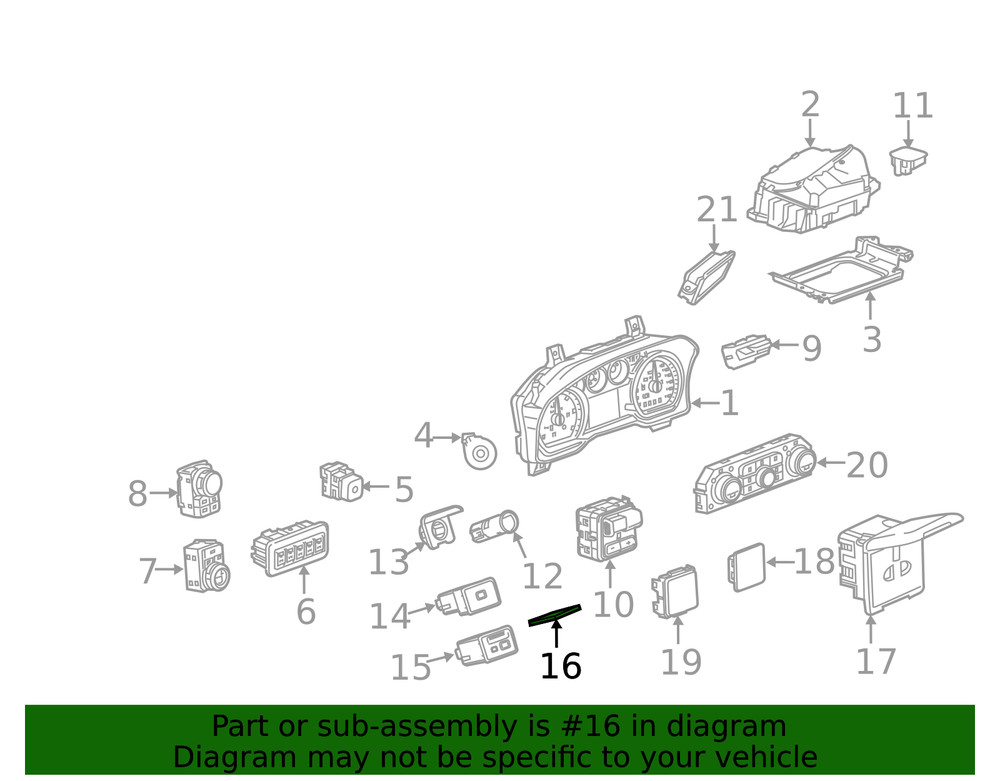 Genuine GM Navigation Data Card 86775533