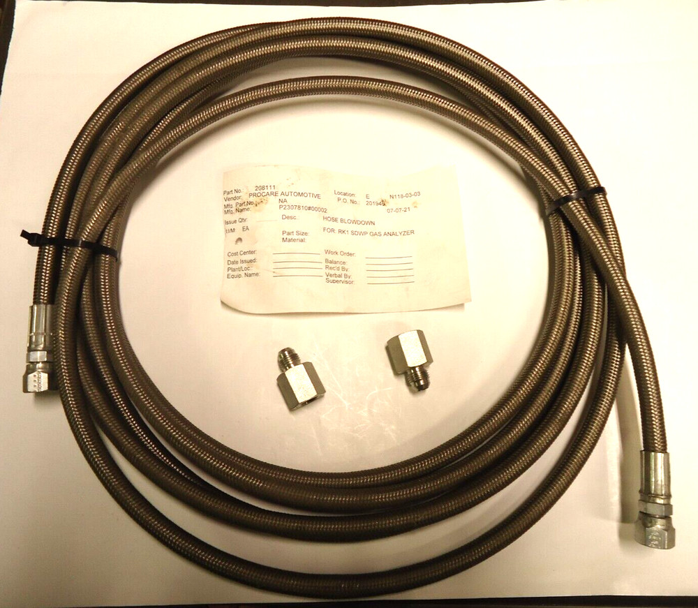 P2307810 BLOWDOWN HOSE FOR RK1 SDWP GAS ANALYZER