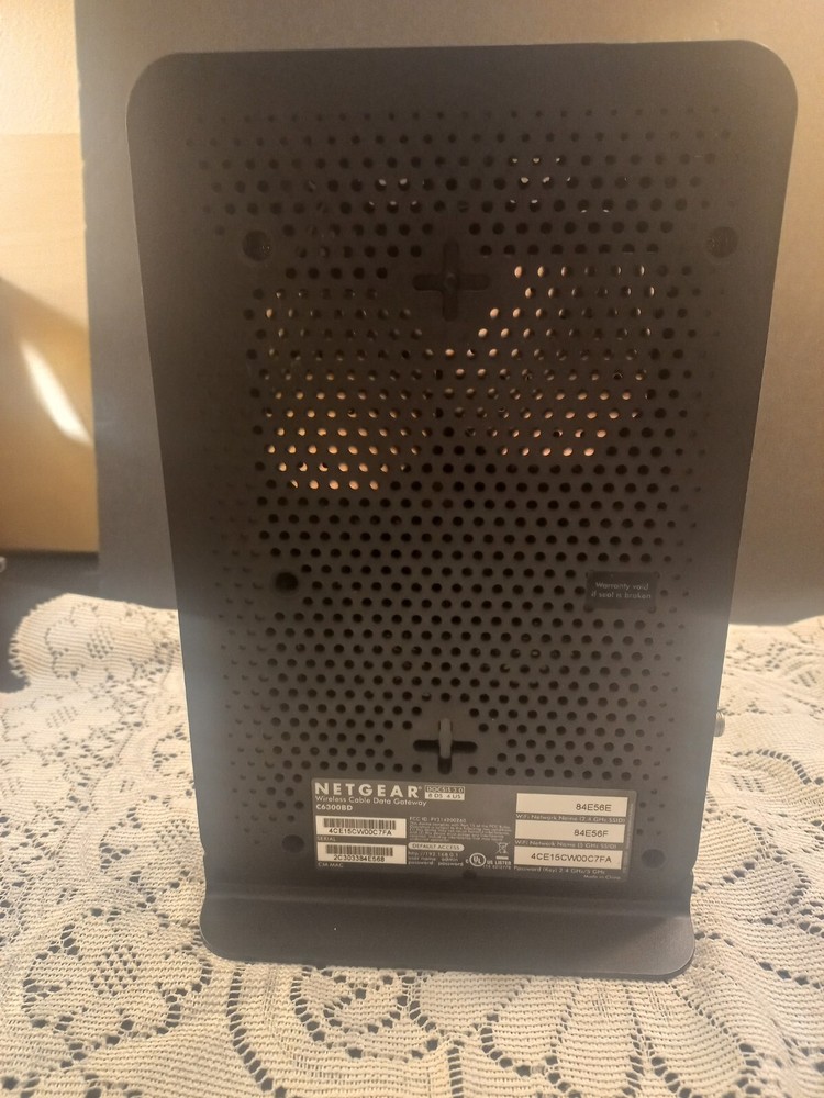 NETGEAR C6300BD- DOCSIS 3.0 AC1900 Data Cable WiFi Modem