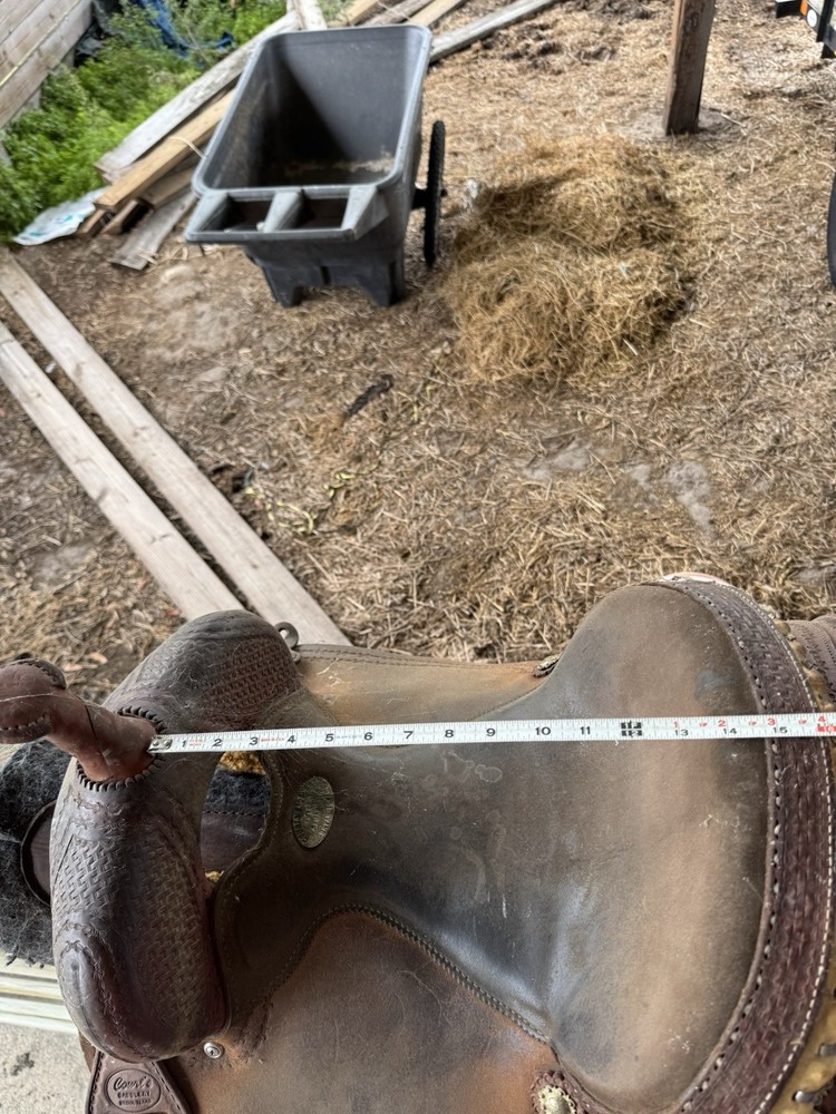 14” courts Barrel Saddle