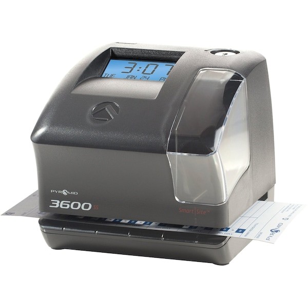 Pyramid 3600Ss Smartsite Time Clock And Document Stamp