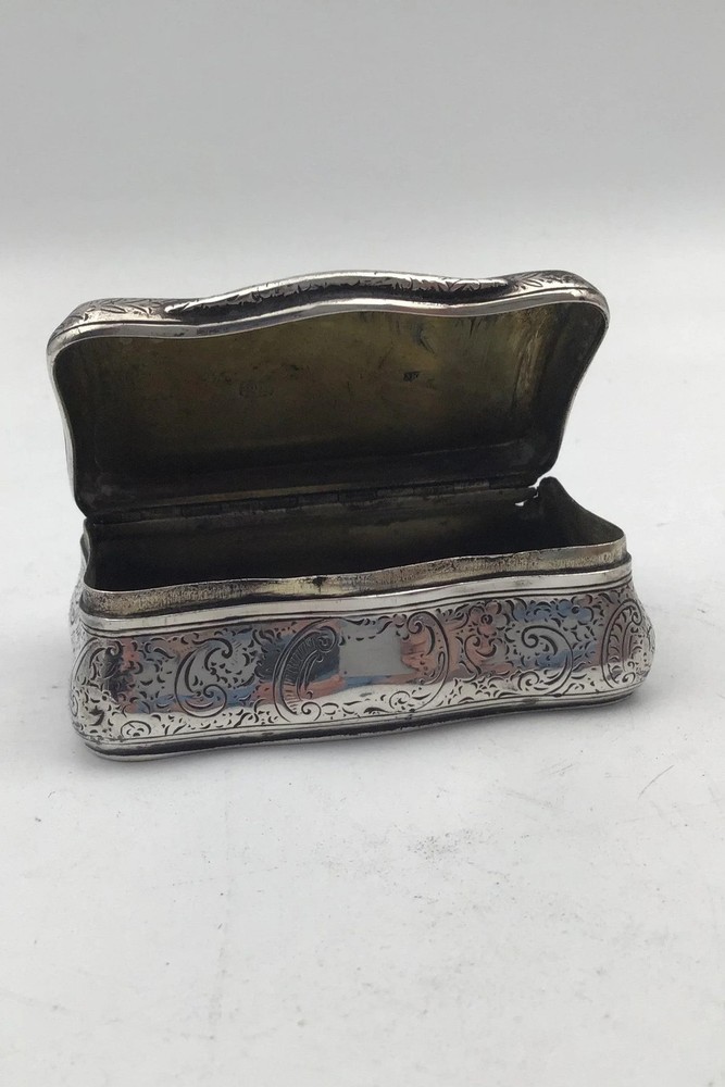 Sterling? Silver Snuff Box