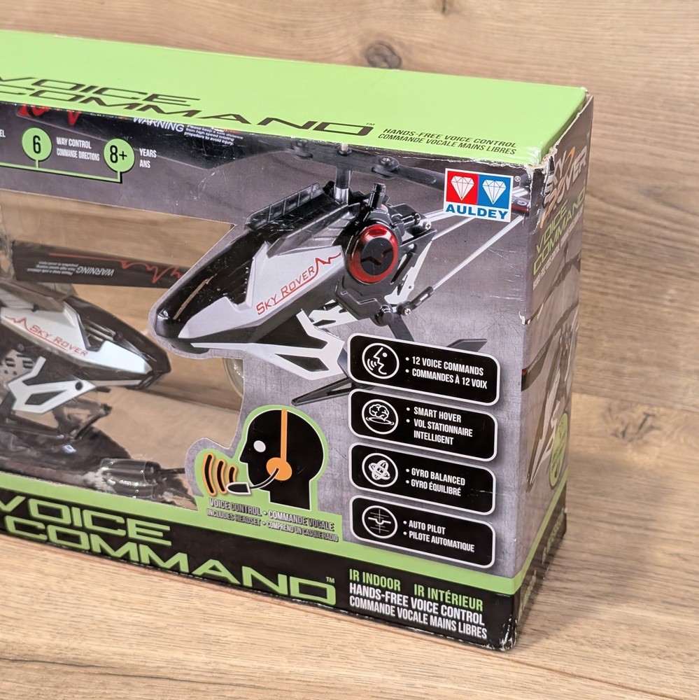 Sky Rover Voice Command RC Helicopter New