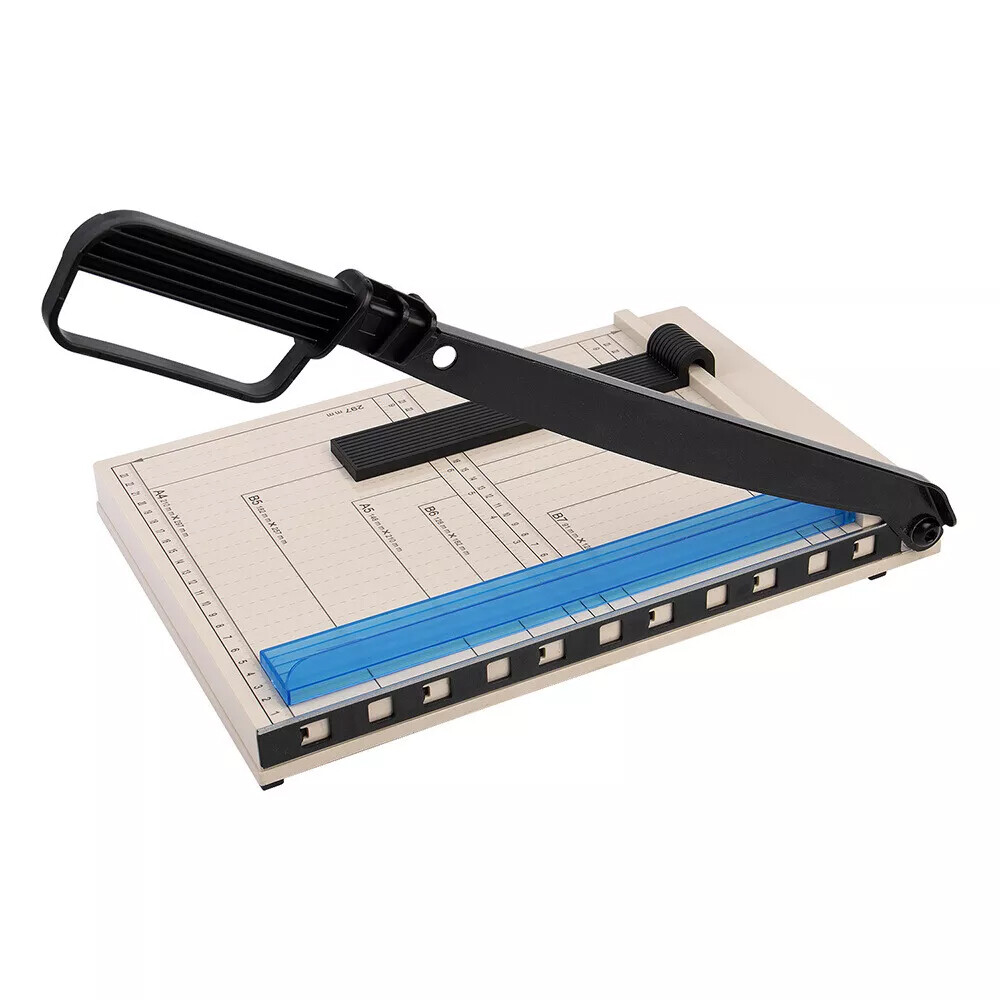 Paper Cutter A4 Paper Trimmer 12”Cut Length 12 Sheet Capacity for Home & Office