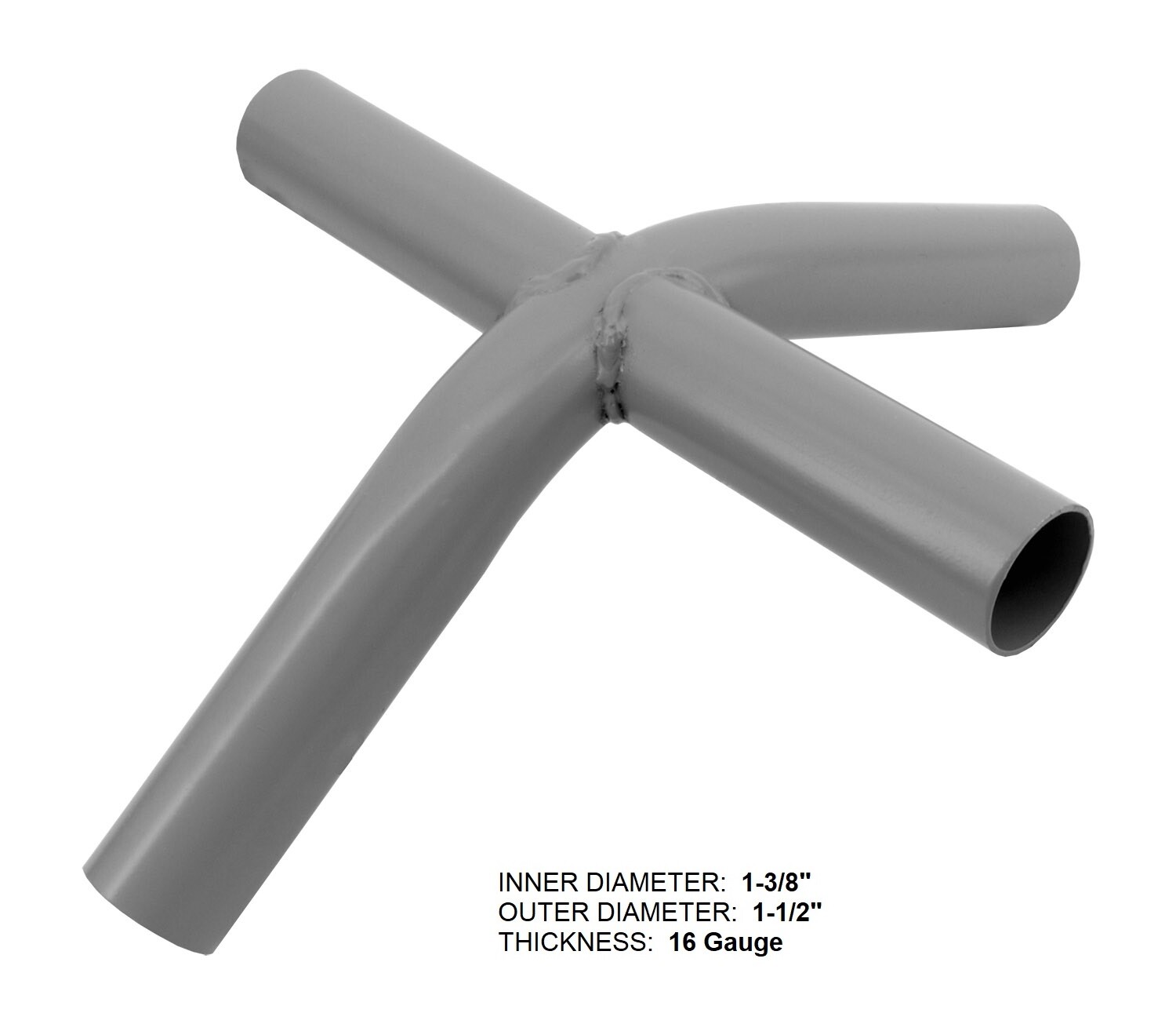 Canopy Fitting Kit 1-3/8" High Peak Frame Carport Connectors Full Set for 8 Legs