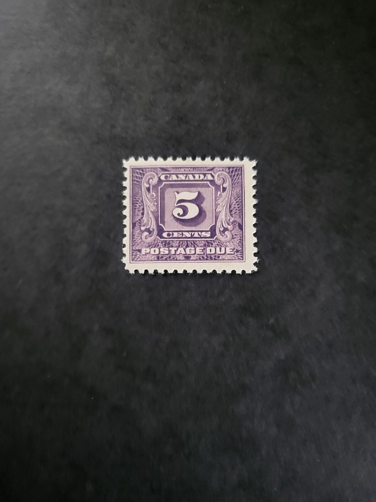 Stamps Canada Scott #J4 hinged