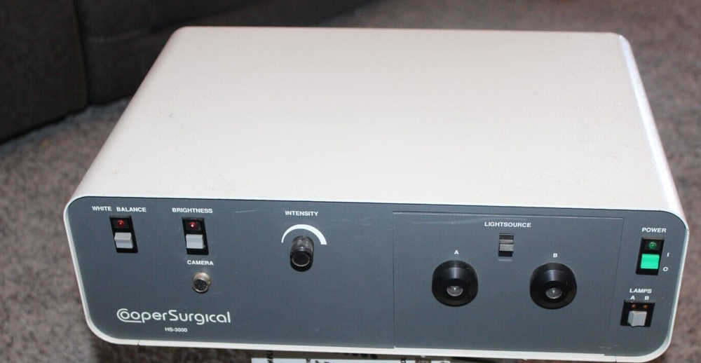 Cooper Surgical HS-3000 Light Source Combo System (Used & Untested)