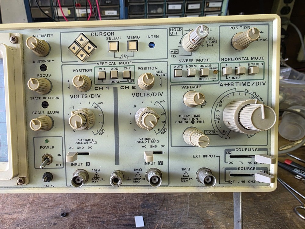 Beckman 9202 Delayed Sweep Oscilloscope.