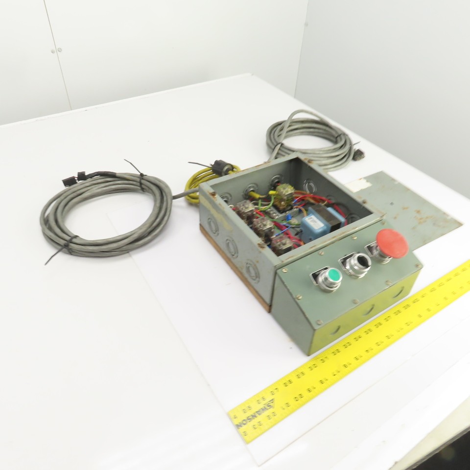 Prewired 120V (4) Motor Starter Control Operator Panel Assembly 24V Controls
