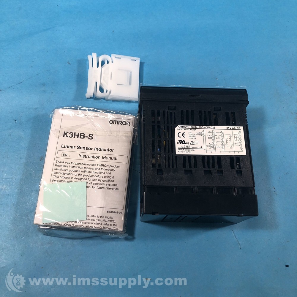 Omron K3HB-SSD-CPAC22 Digital Temperature Controller FNOB