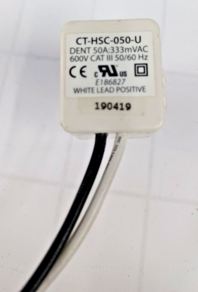 DENT INSTRUMENTS 50 AMP SPLIT CORE BLOCK HINGED CURRENT TRANSFORMER LOT OF 12