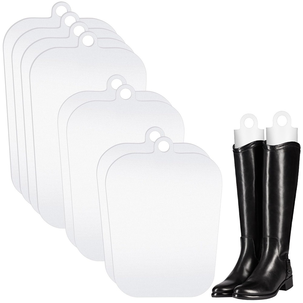 8 Pcs 4 Pair Boot Shaper Form Inserts Boots Tall Support Multisized Boot Inse...