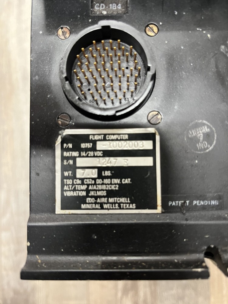 EDO-AIRE Flight Computer 1D757 Century 41