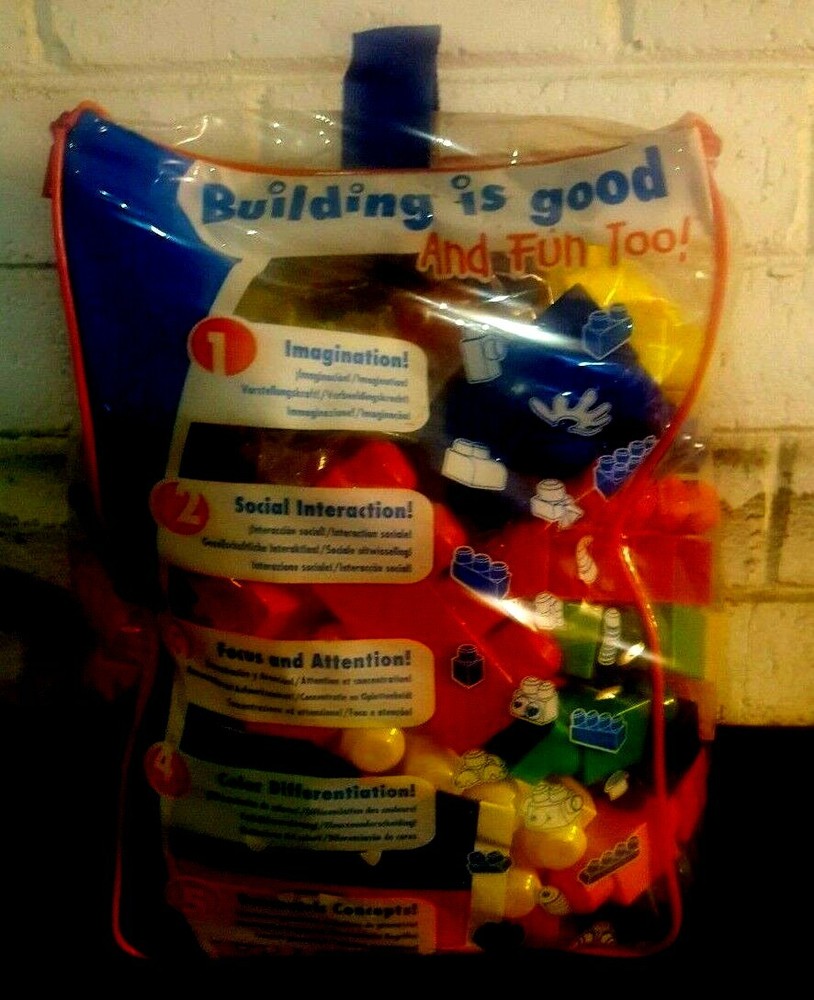 Mega Bloks 120 Piece Bag Multi Color 8144