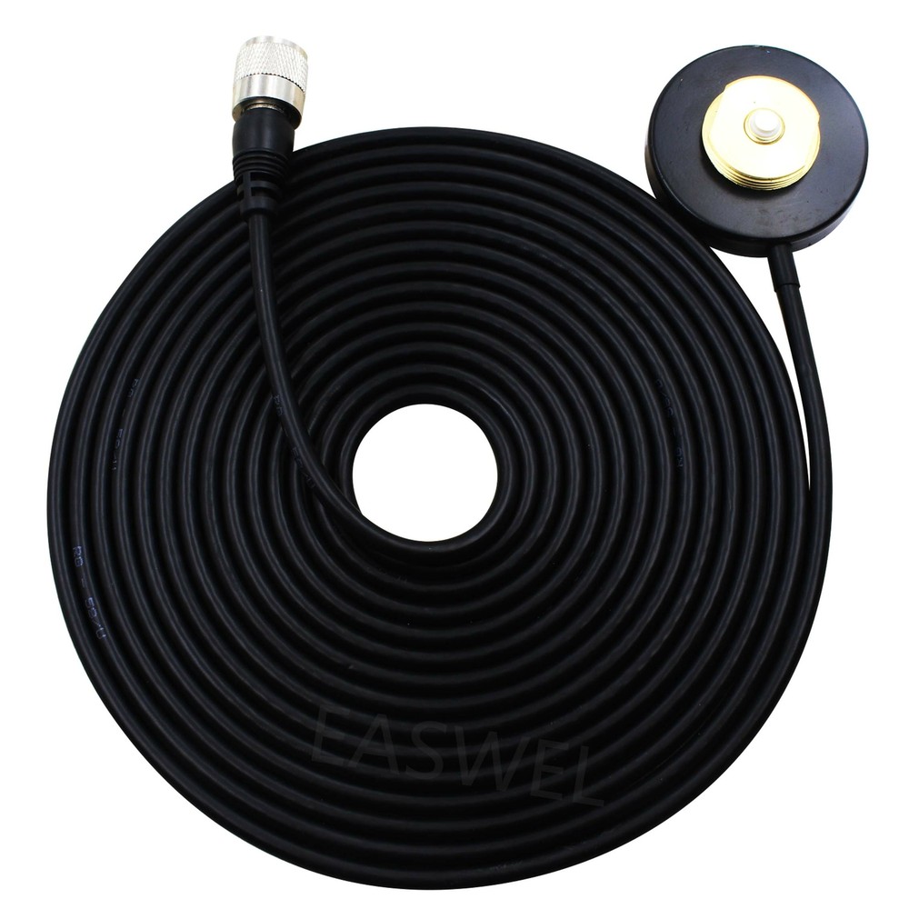 MAGNET MOUNT NMO ANTENNA BASE WITH PL-259 CONNECTOR