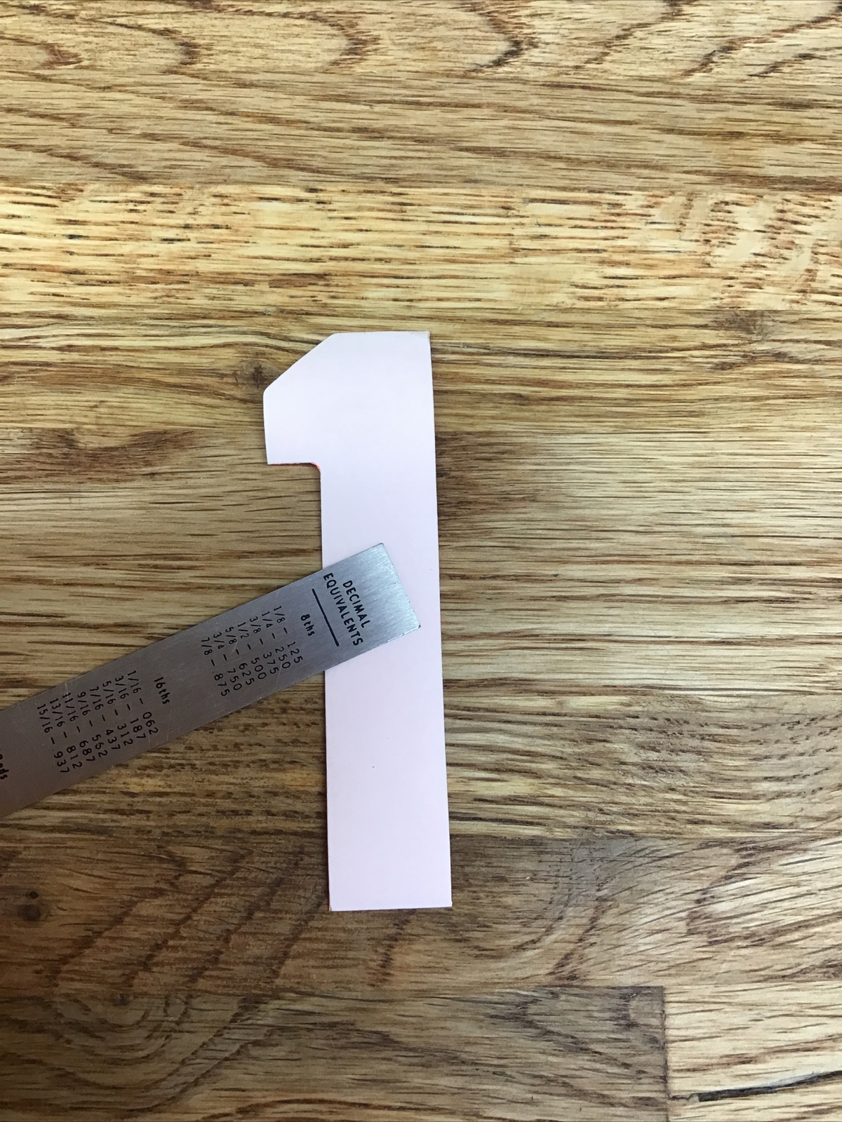 Firefighter / EMT Turnout Coat Reflective Iron-On Number “1” Orange/Red D-6