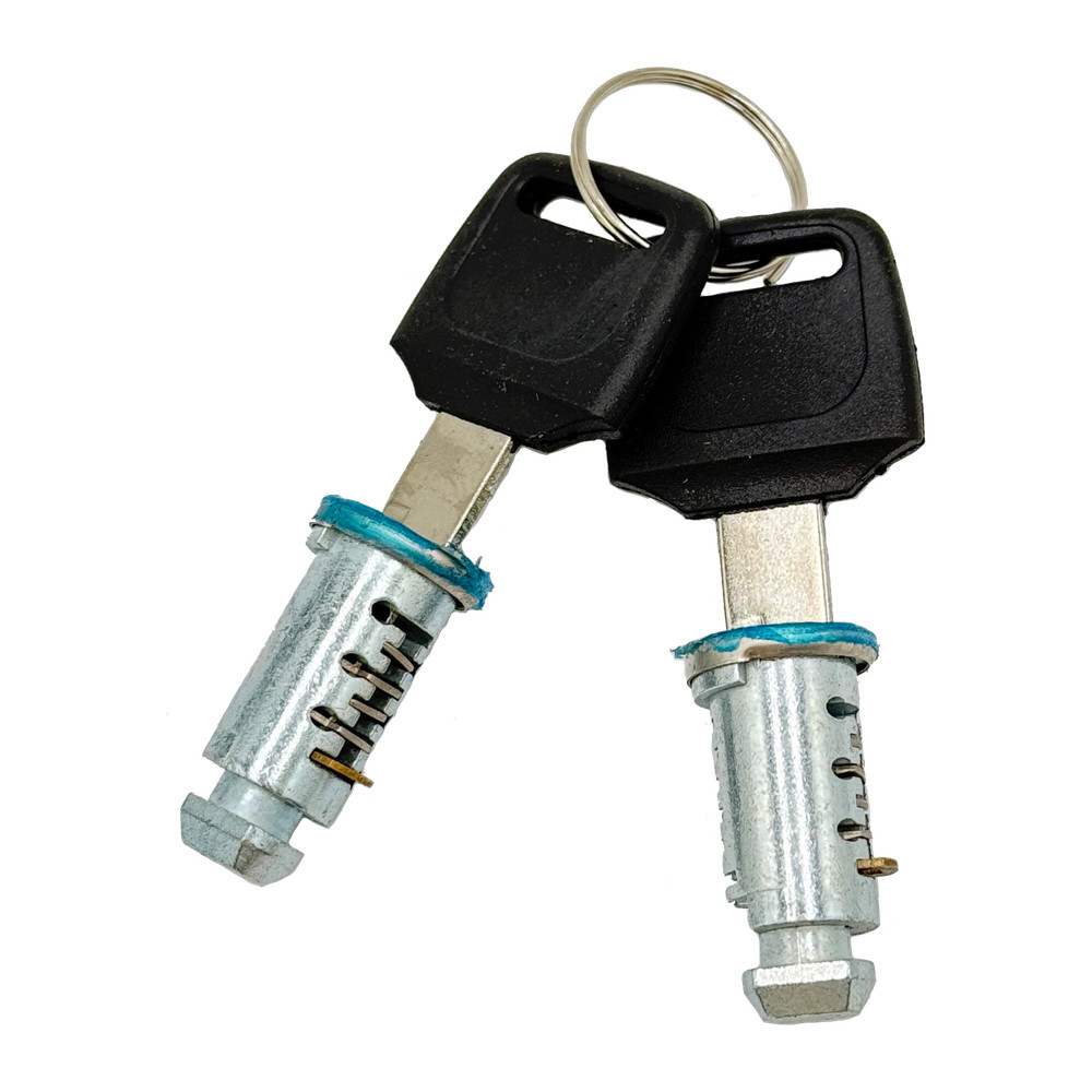 4-Pack Thule Compatible Lock Cores - One-Key System Lock Cylinders, Bike Rack, S