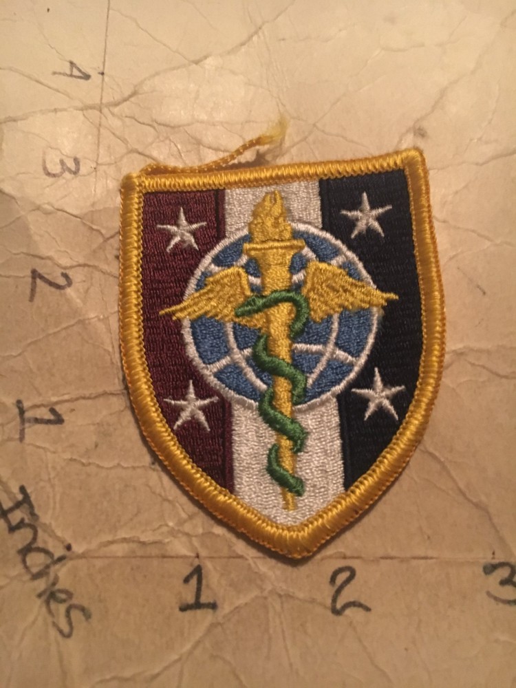 US Army University of Health Sciences m/e patch 10/12/25