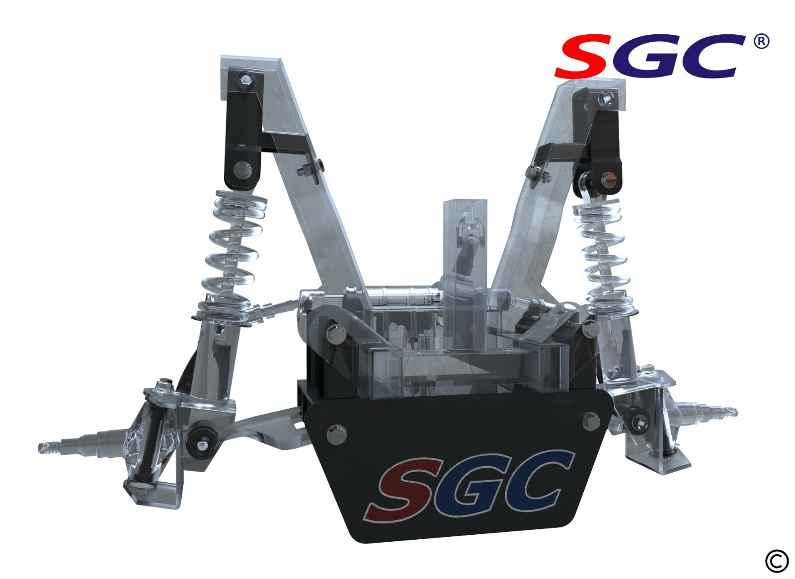 YAMAHA G29 DRIVE Golf Cart 4" Lift Kit + 12" Wheels and 23" All Terrain Tires