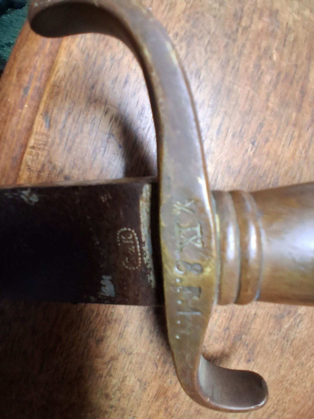 1800's German Saxon Short Sword S&K P.D.L.