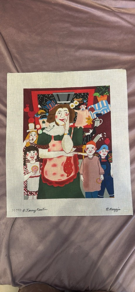 Maggie & Co Needlepoint Multitasking Needlepoint Canvas