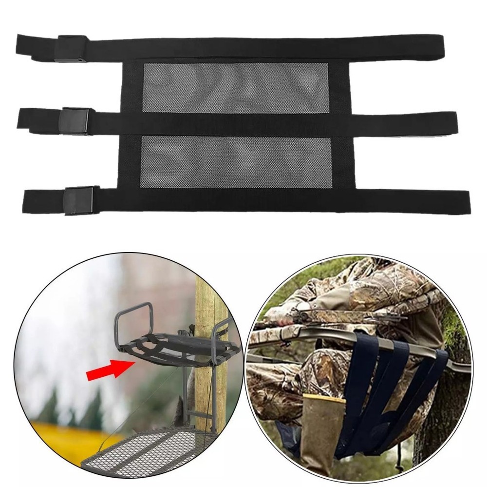 Universal Fitting Tree Stand Seat Replacement, Ladder Stand Seat, Adjustable for