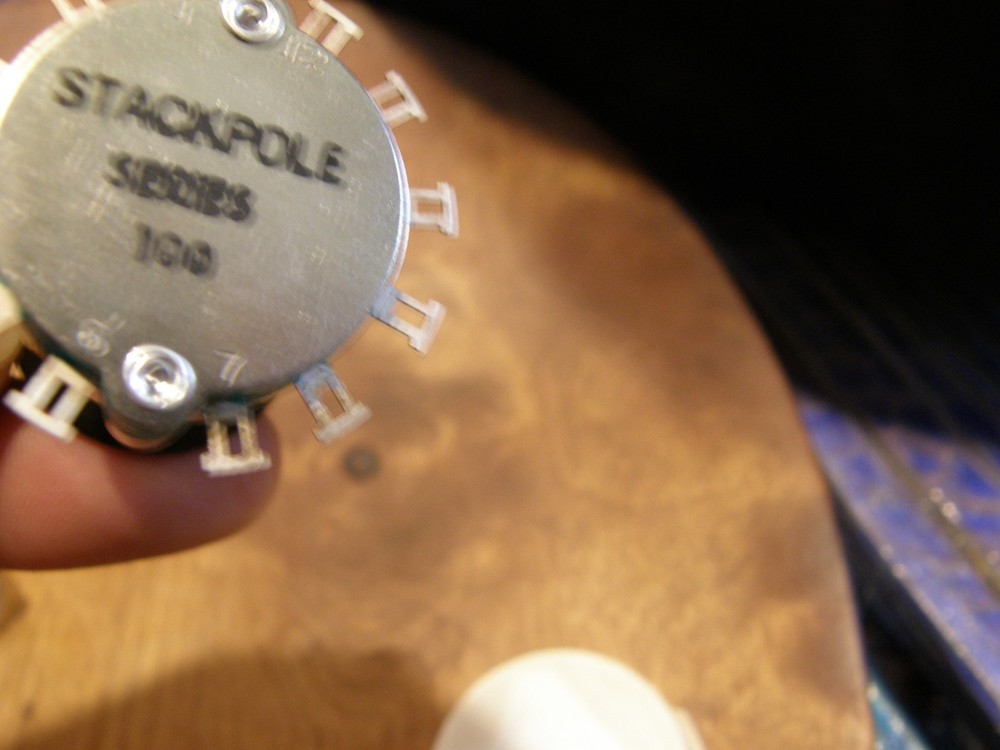 NOS Series 100 Stackpole Rotary Switch, 12 position
