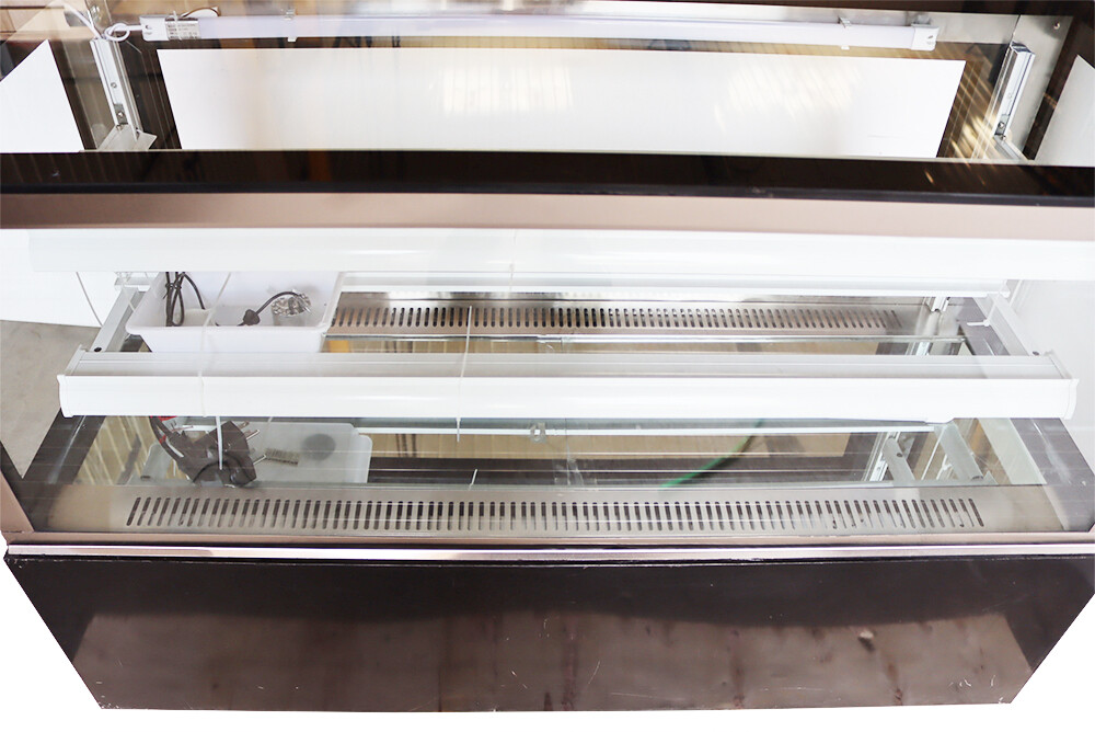 47''Countertop Refrigerators Cake Showcase Right Angle Cooling Display Case 220V