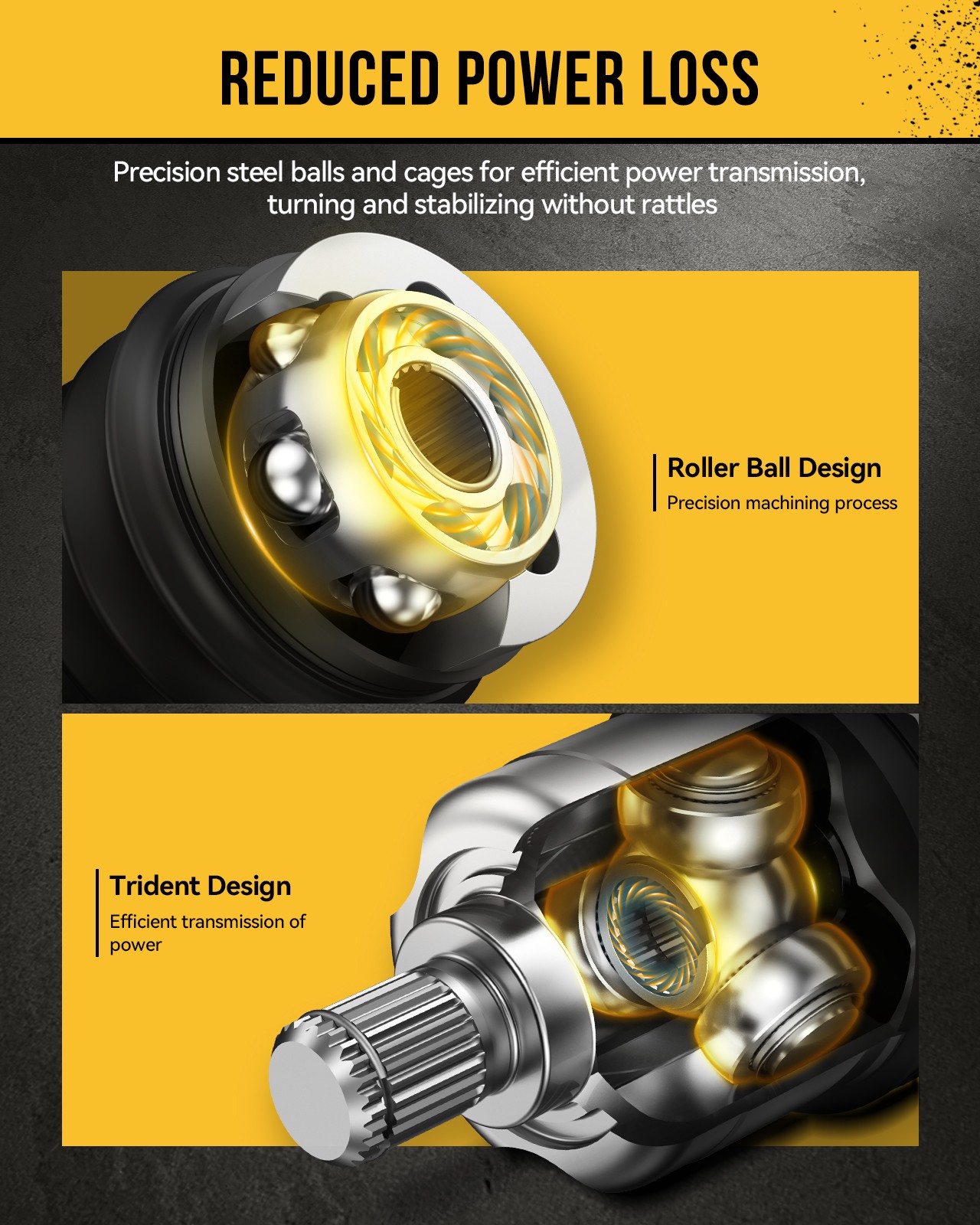 Front Driver CV Axle Assembly for Jeep Grand Cherokee 2011-2022 Dodge Durango