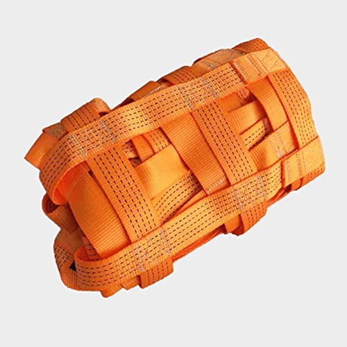 Cargo Lifting Net, Flat Polyester Sling Hoisting Net 15cm Square Mesh Tear