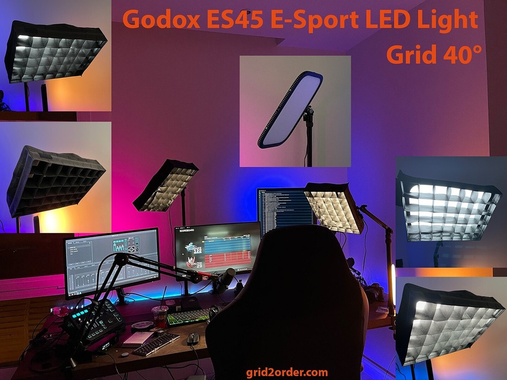 Grid for Godox ES45 E-Sport LED Light