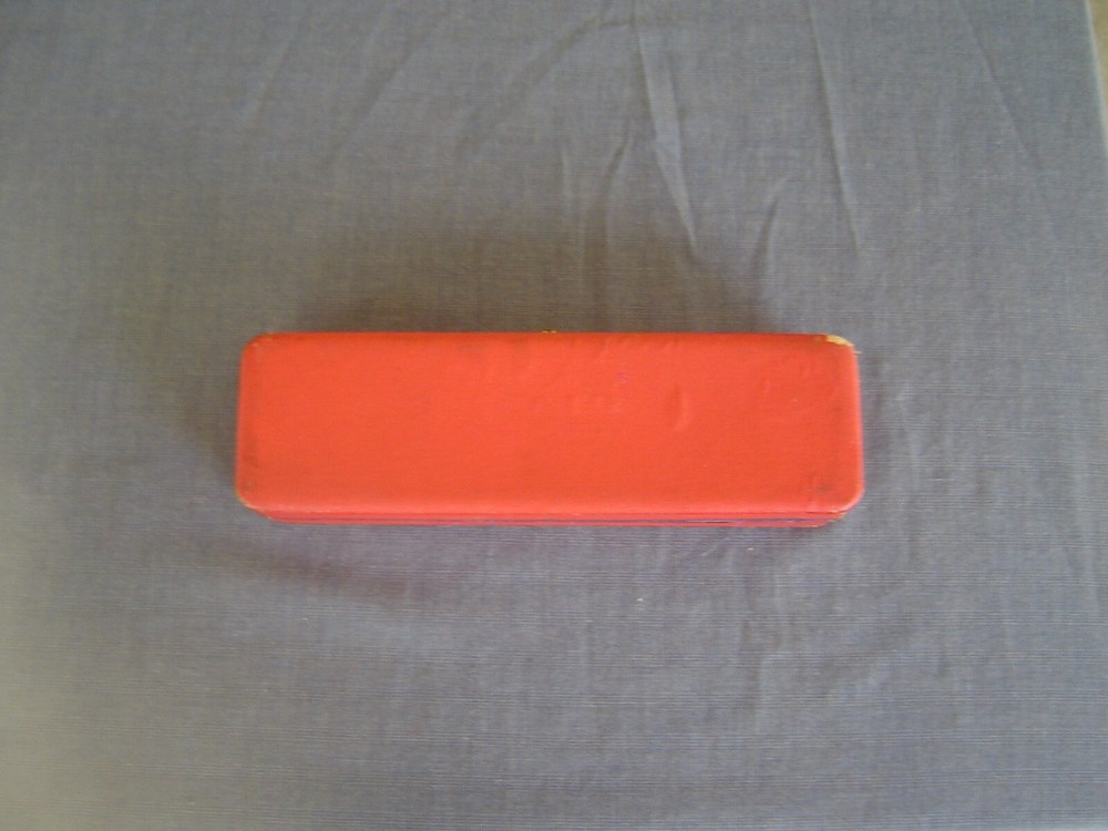 HOHNER "64 CHROMONICA" MODEL 280/64 "C" & RED STORAGE CASE