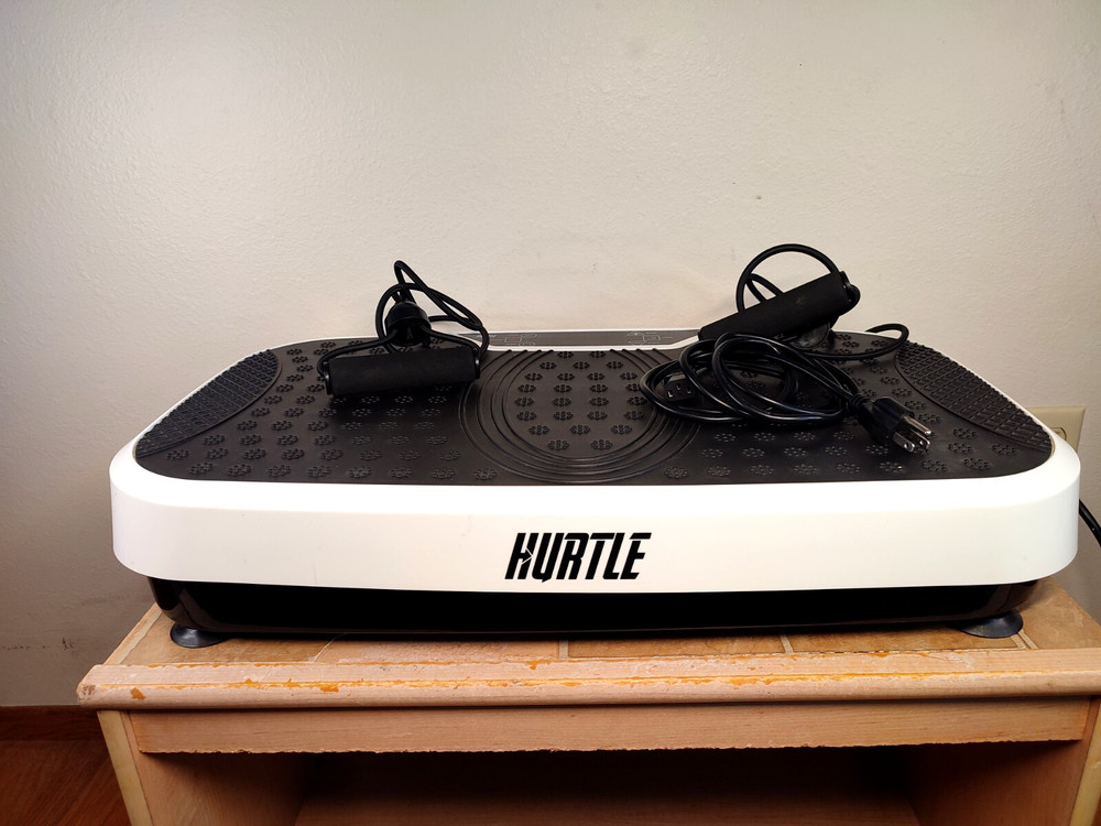 HURTLE *NO REMOTE* White Vibration Platform Board Exercise HURVBTR36