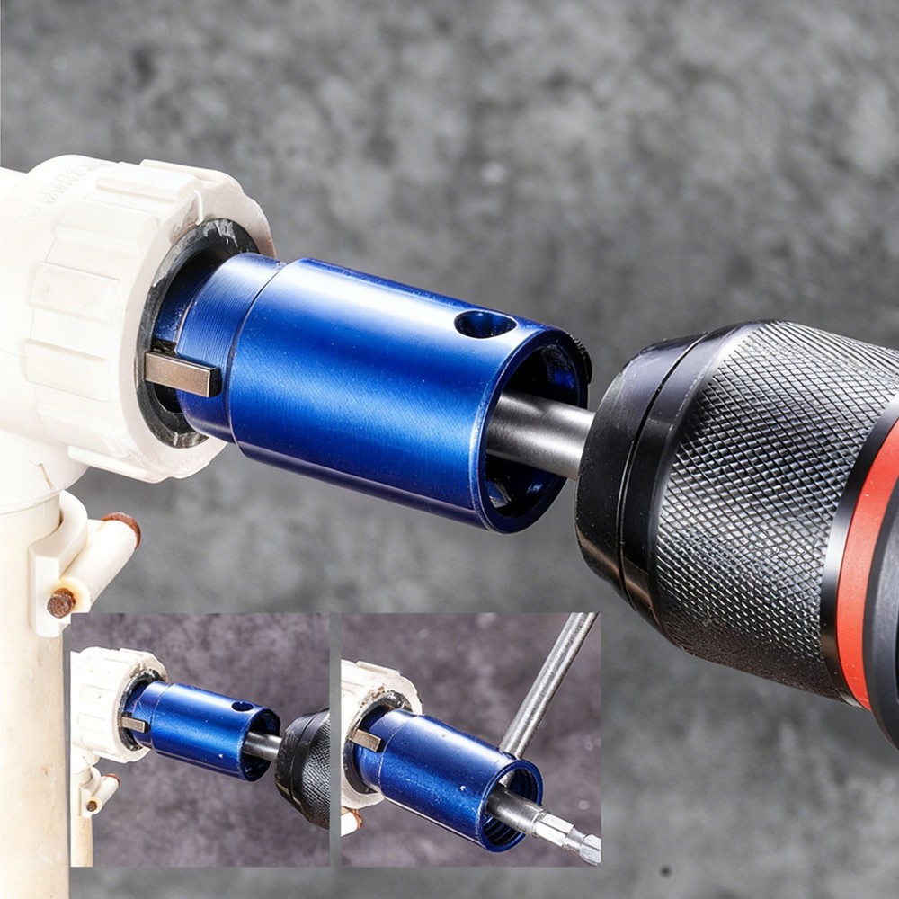 3-in-1 Internal Pipe Wrench Efficient Broken Pipe Extractor IQSD