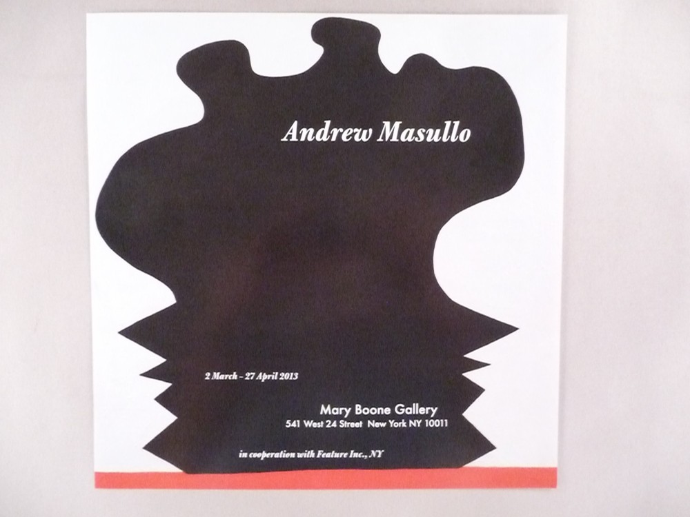 Andrew Masullo MAGAZINE AD - 2013
