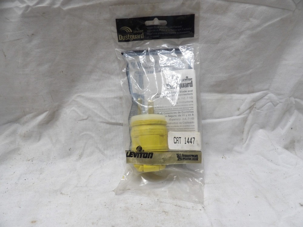 Leviton Dustguard 061-1447 2 Prong Plug