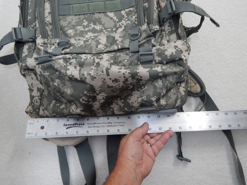 Code Alpha Army ACU UCP Camouflage Medium Tactical Expandable Rucksack Back Pack