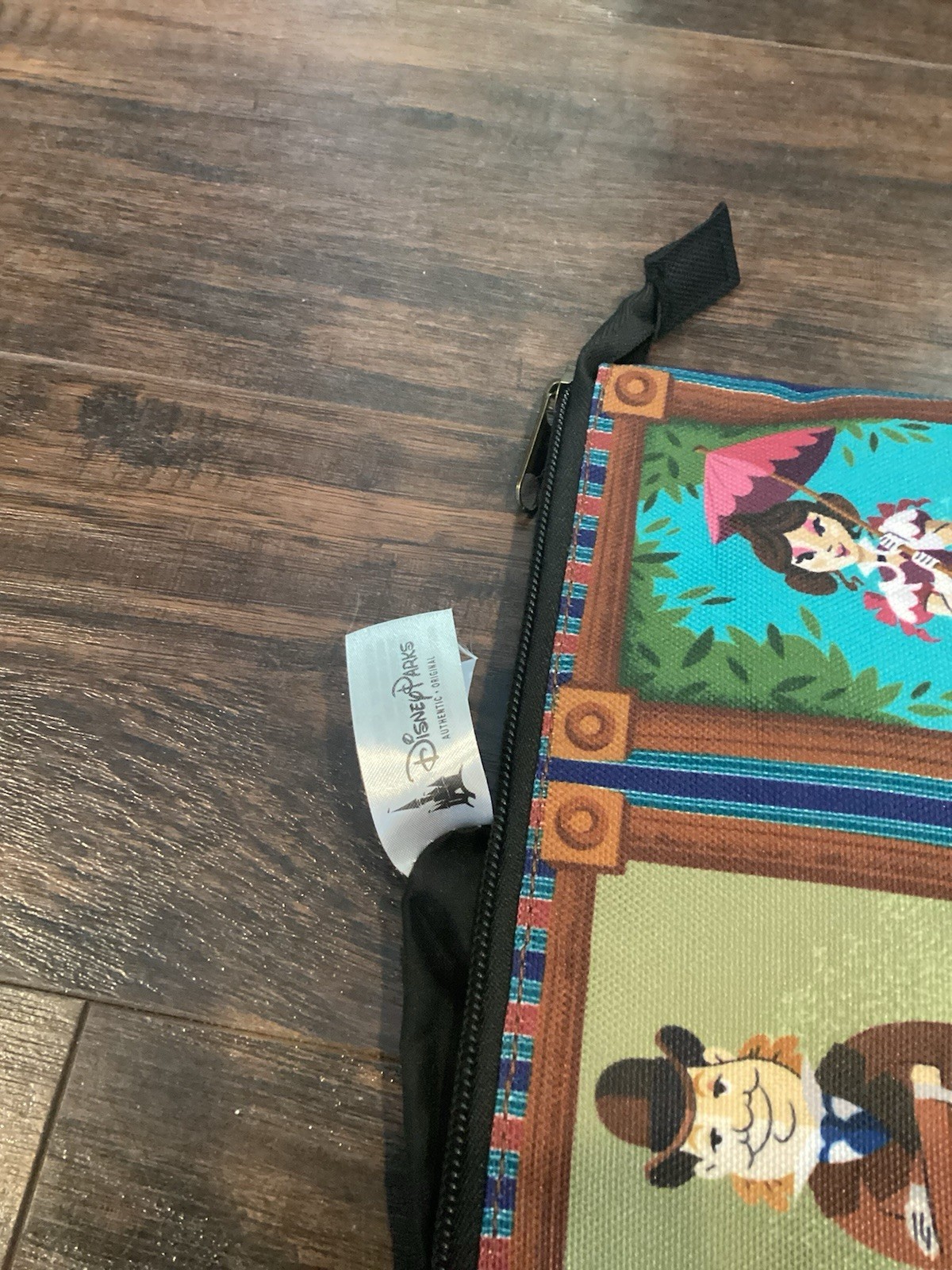 Disney Haunted Mansion Stretching Room Portraits Bag Zip Pouch