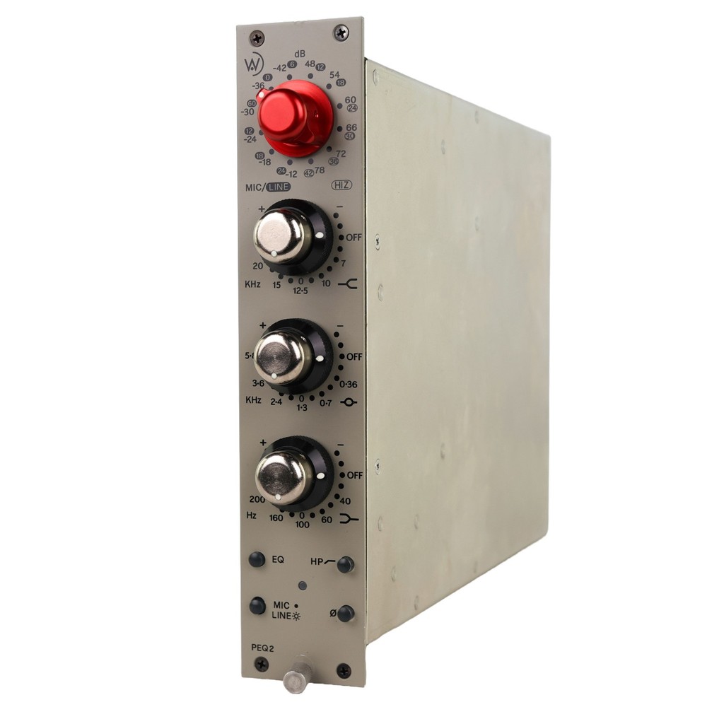Wunder Audio PEQ2 Microphone Preamp/EQ Module #1545 (Used)