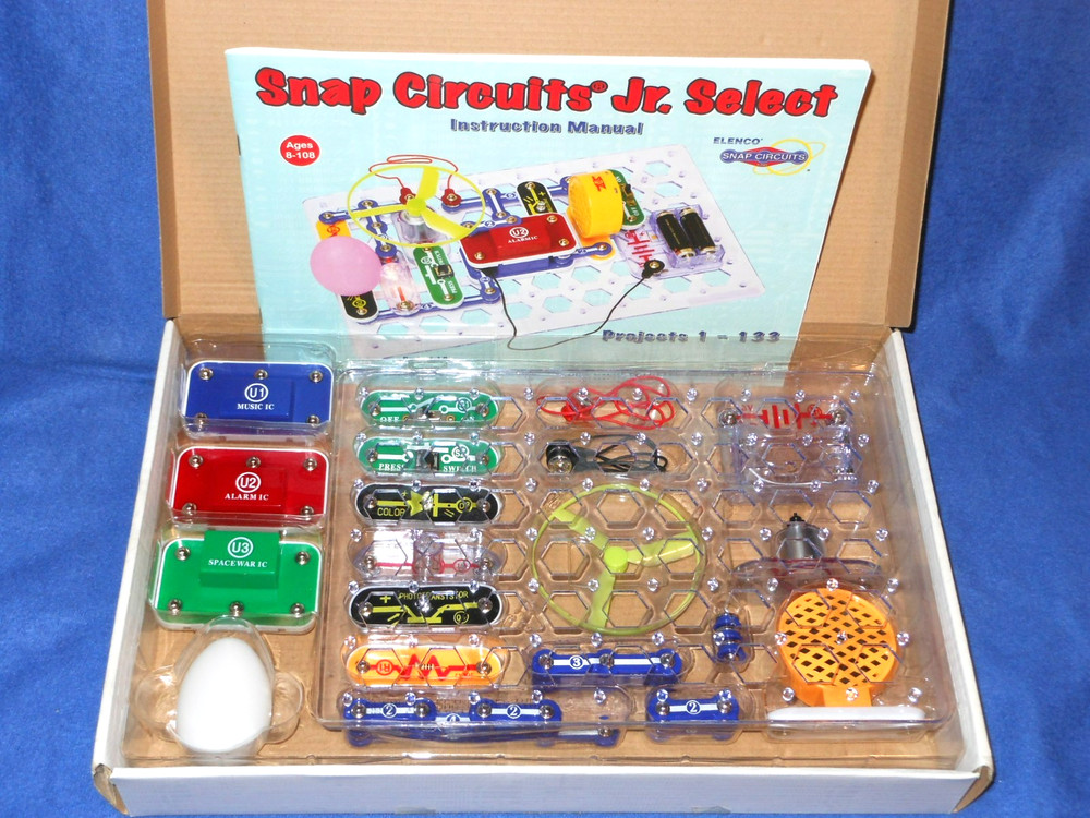 Elenco Snap Circuits Jr. Select SC-13 -- Build Over 130 Projects