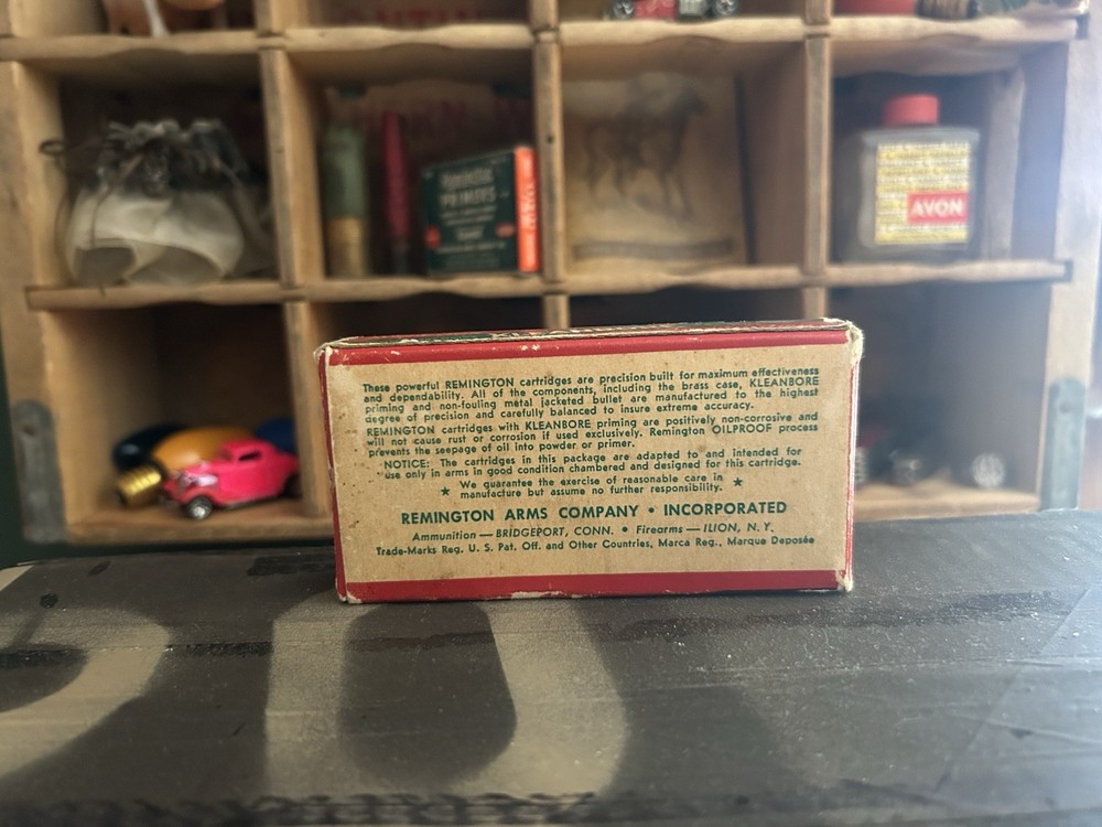 Remington Kleanbore 222 Ammo Box Empty