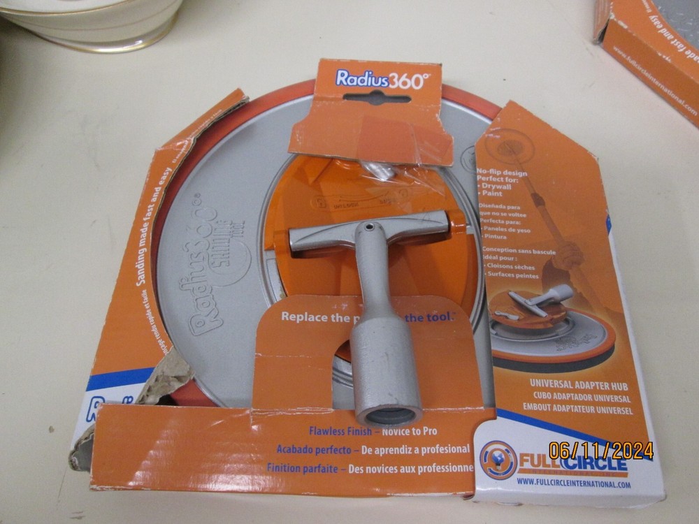 Radius 360 sanding tool