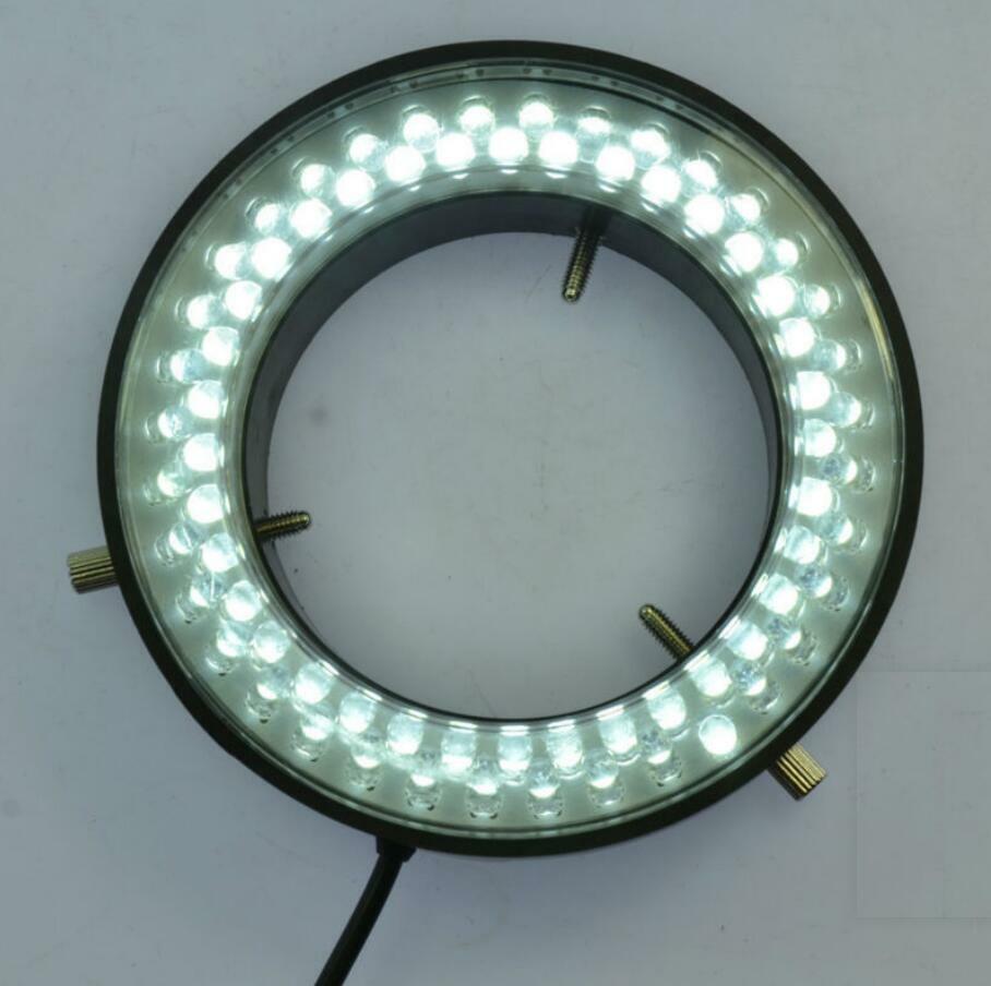72 mm LED annular light source for stereo microscope brightness adjustable